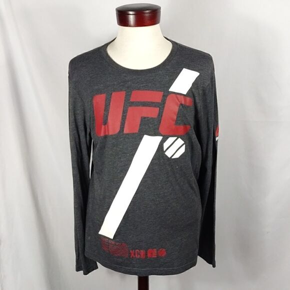 Reebok UFC Long Sleeve Men's Tee - Picture 1 of 9